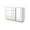 Bedroom Furniture Arco Sideboard White Gloss