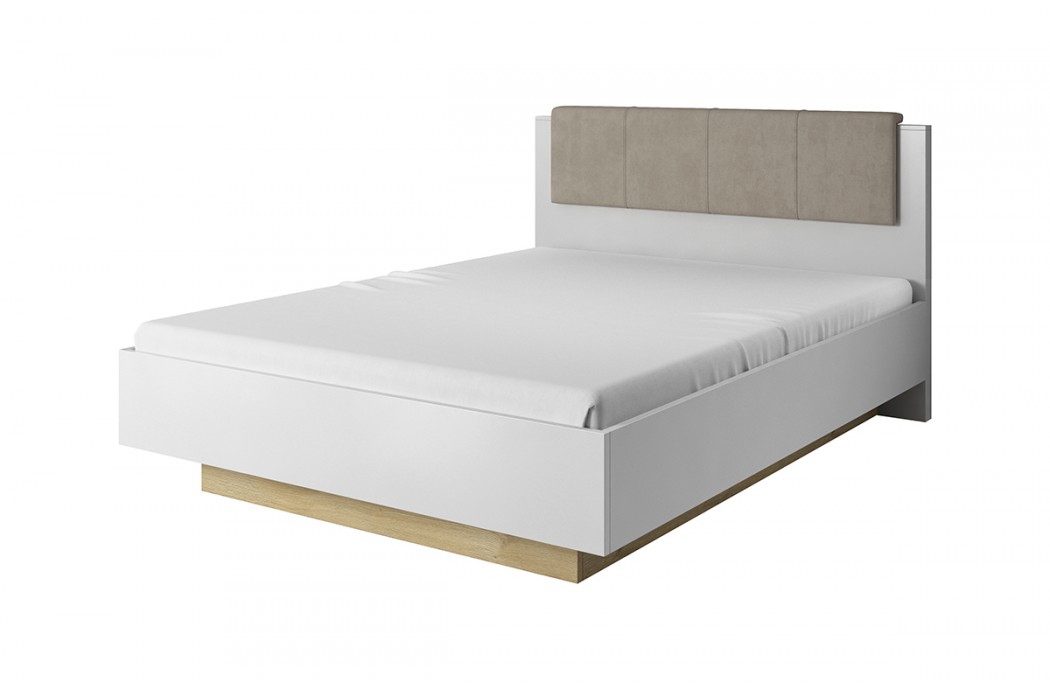 Bedroom Furniture Arco Bed Frame White Gloss