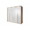 Bedroom Furniture Xelo Wardrobe Set Oak / White 