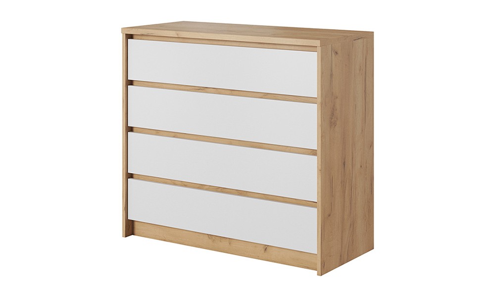 Bedroom Furniture Xelo Sideboard Oak / White