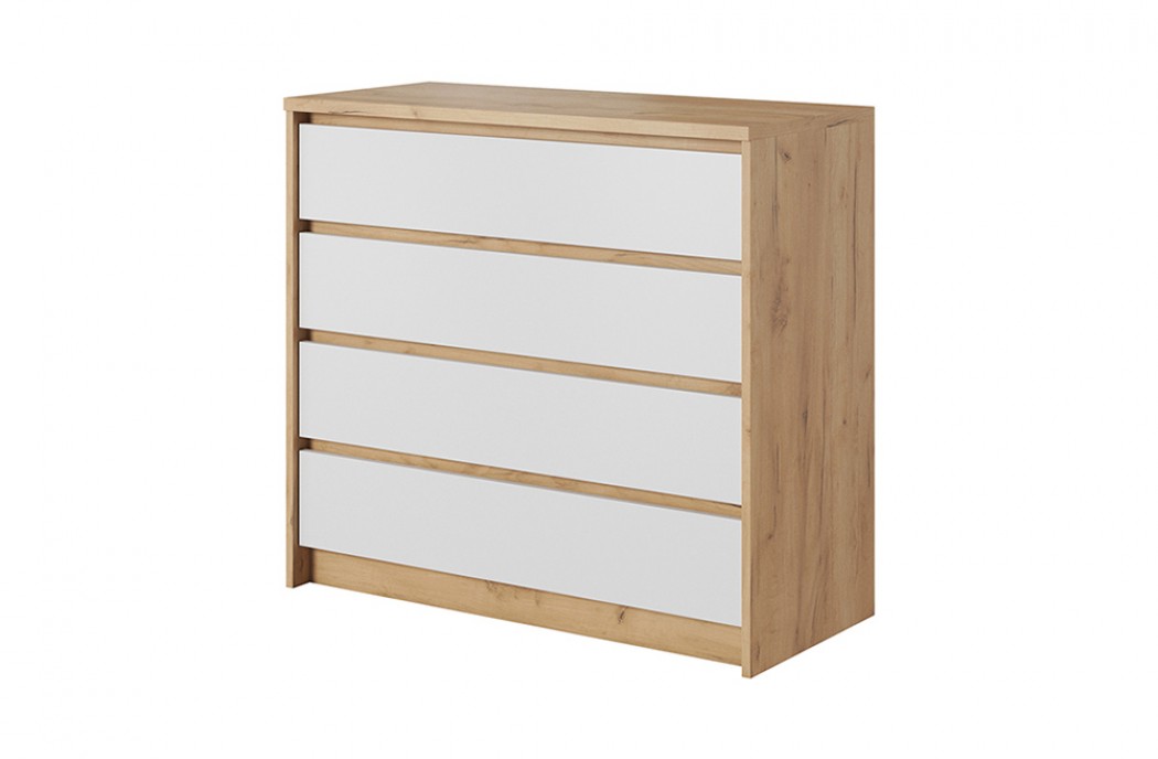 Bedroom Furniture Xelo Bedroom Set Oak / White 