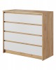 Bedroom Furniture Xelo Bedroom Set Oak / White 