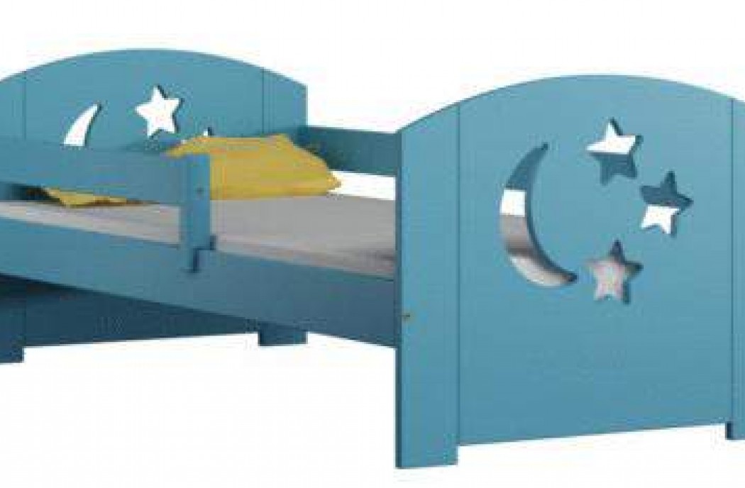 Blue Pine Merdok Child Bed 80x160cm