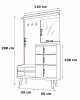 Hallway Furniture Primo Set Oak White