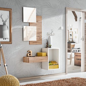 Hallway Furniture Easy 1 Oak / White