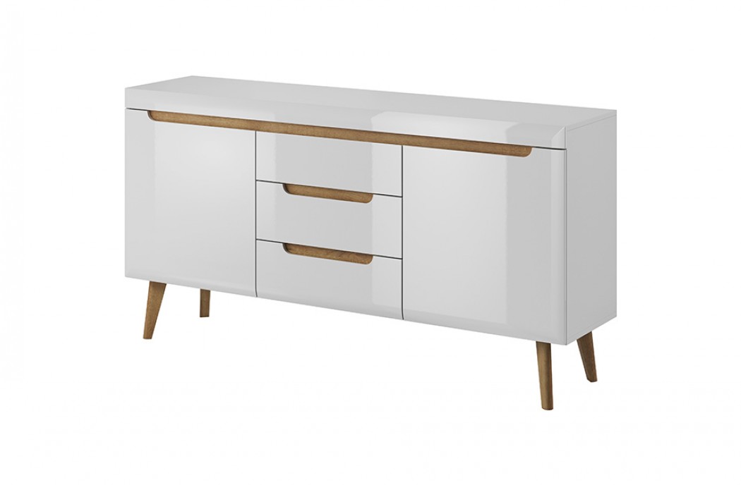 Living Room Furniture Nordi Sideboard 160 White Gloss