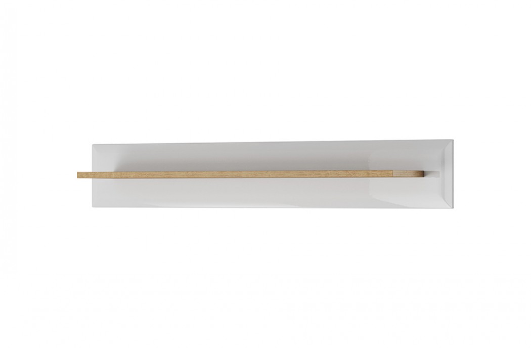 Living Room Furniture Nordi Shelf White Gloss