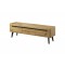 Living Room Furniture Nordi RTV Unit 160 Aristan Oak