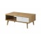 Living Room Furniture Primo Coffee Table Oak/White
