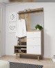 Hallway Furniture Primo Set Oak White