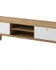 Living Room Furniture Primo I Wall Unit Set Oak/White