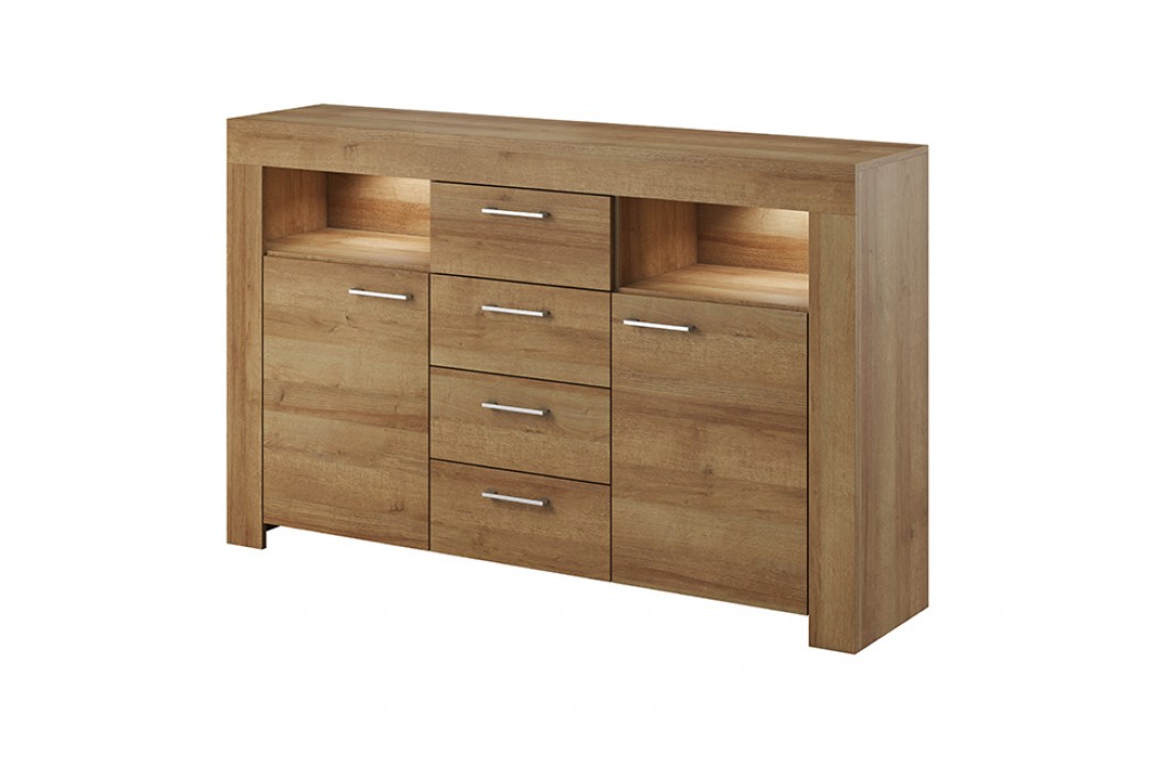 Living Room Furniture Sky Sideboard 155 Riviera Oak