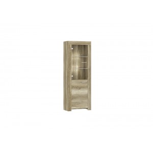 Living Room Furniture Sky Display Unit Grey Oak
