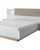 Bedroom Furniture Arco Bed Frame White Gloss