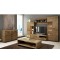 Living Room Furniture Lena 5 Wall Unit Set Oak