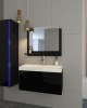 Bathroom Furniture Shine Bathroom Set Black Gloss