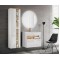 Bathroom Furniture Bahama White Set White Gloss / Oak 600mm
