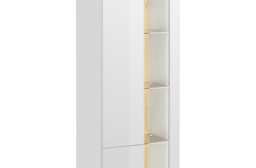 Bathroom Furniture Bahama White Set White Gloss / Oak 600mm