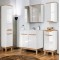 Bathroom Furniture Bali White Set White Gloss / Oak 600mm