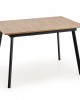 ALBON Dining Room Furniture Contemporary Modern Extending Table 120-160cm