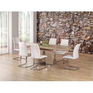 Dining Room Furniture Contemporary Modern Extending Table 160-220cm