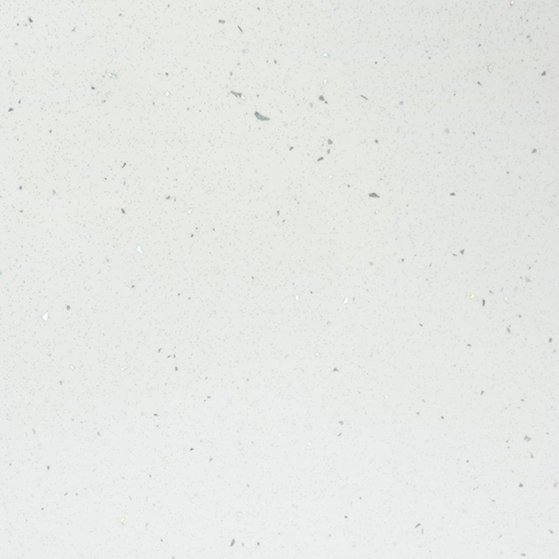Kitchen Furniture Textured Rounded Worktop White Sparkle