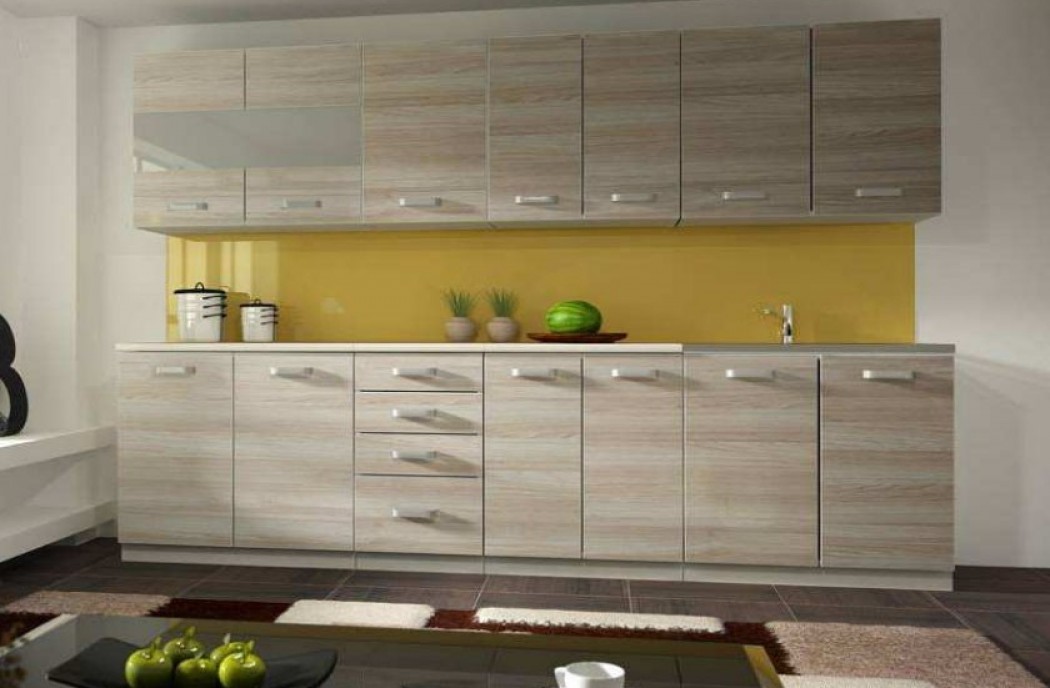 Kitchen Furniture F8 Kitchen Set Oak