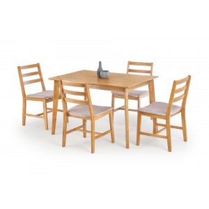 Dining Room Furniture Contemporary Modern Solid Wood Table 120cm