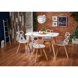 Dining Room Furniture Contemporary Modern solid Dining Table 120cm