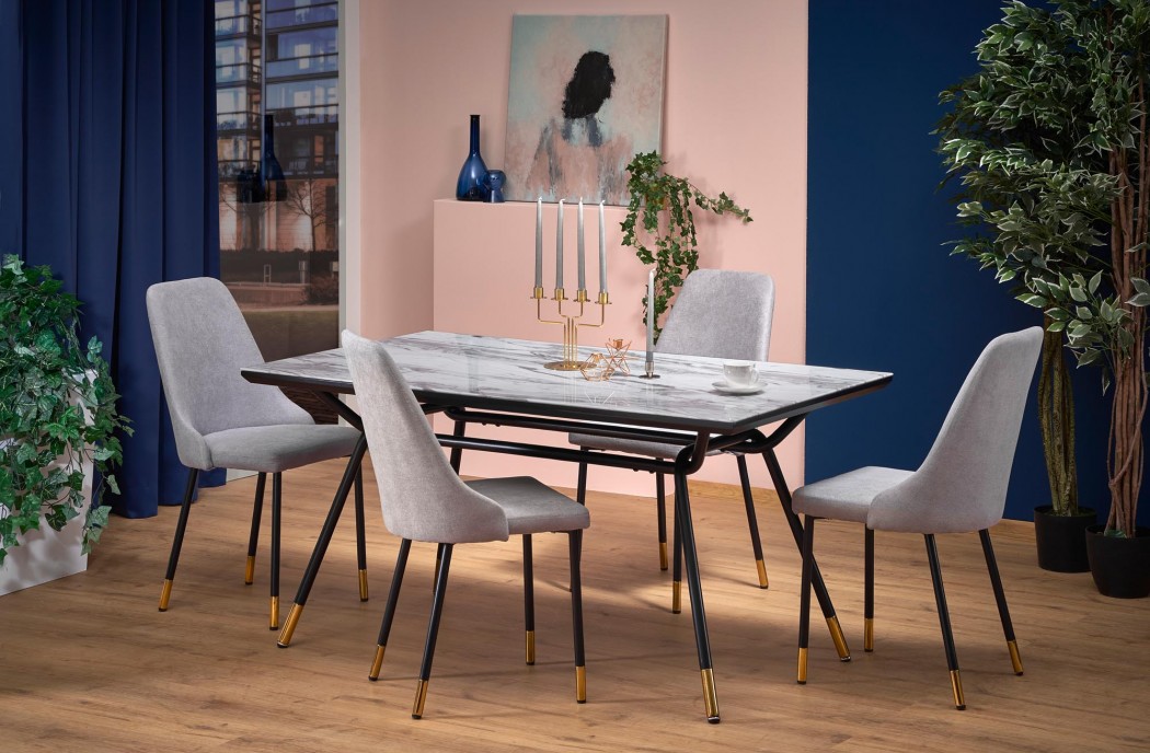 Dining Room Furniture Contemporary Modern Glass Table 160cm