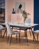 Dining Room Furniture Contemporary Modern Glass Table 160cm