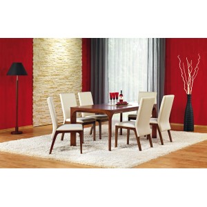 SANTIAGO Dining Room Furniture Contemporary Modern Extending Dining Table 180-220