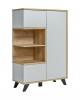 Living Room Furniture Bogota Wall Unit Set Oak/Grey