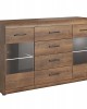 Living Room Furniture Lena 1 Wall Unit Set Oak