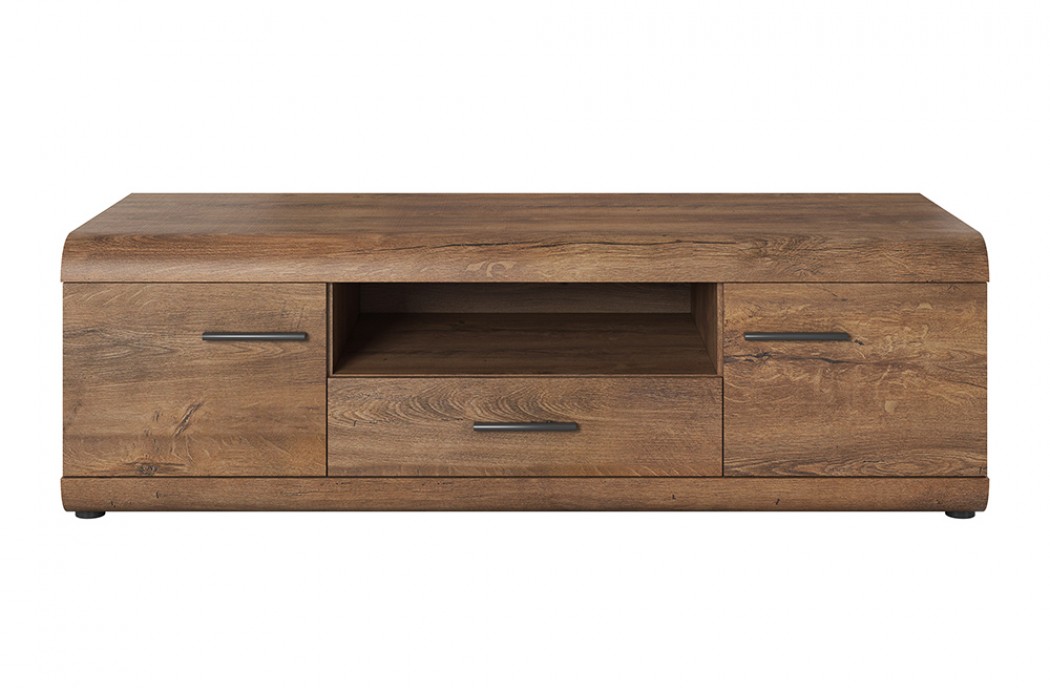 Living Room Furniture Lena 1 Wall Unit Set Oak