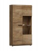 Living Room Furniture Lena 2 Wall Unit Set Oak