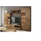 Living Room Furniture Lena 2 Wall Unit Set Oak