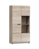Living Room Furniture Link Wall Unit Set Oak/Grey