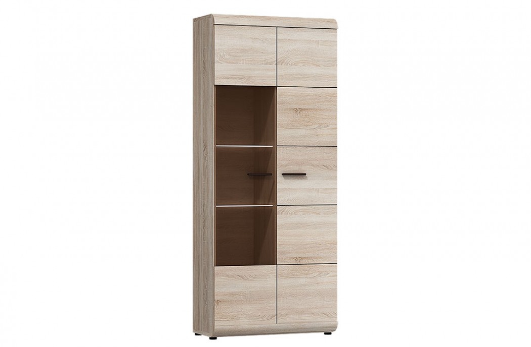 Living Room Furniture Link Wall Unit Set Oak/Grey