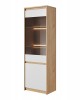 Living Room Furniture Xelo Wall Unit  Full Set Oak/White