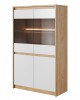 Living Room Furniture Xelo Wall Unit Set 2 Oak/White