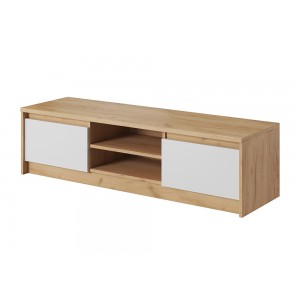 Living Room Furniture Xelo RTV Unit 2 Oak/White