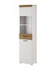 Living Room Furniture Falco Wall Unit Set Oak/ White