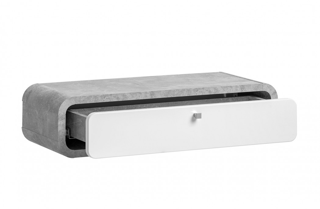 Hallway Furniture Wally 2 Set White Gloss/ Light Atelier