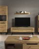 Living Room Furniture Nordi Wall Unit Set Artisan Oak