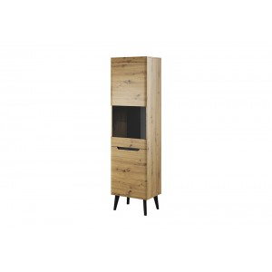 Living Room Furniture Nordi Wall Unit Set Artisan Oak