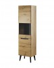 Living Room Furniture Nordi Wall Unit Set 4 Artisan Oak